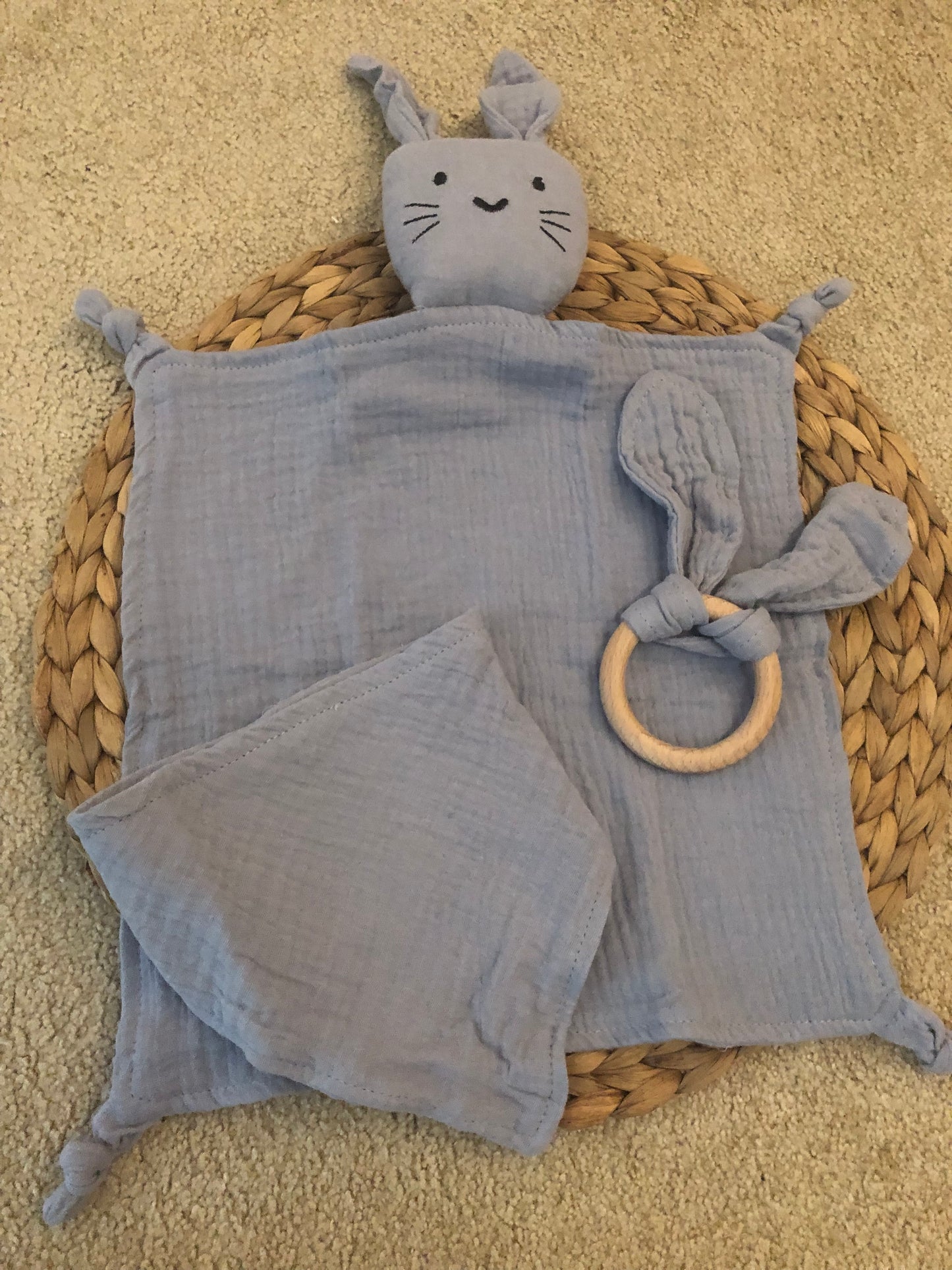 Conjunto coelho em musseline - Tillie & Teo