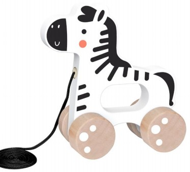Zebra de puxar - Tillie & Teo