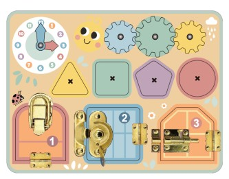 Quadro sensorial montessori - Tillie & Teo