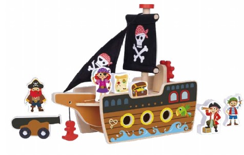 Barco pirata - Tillie & Teo