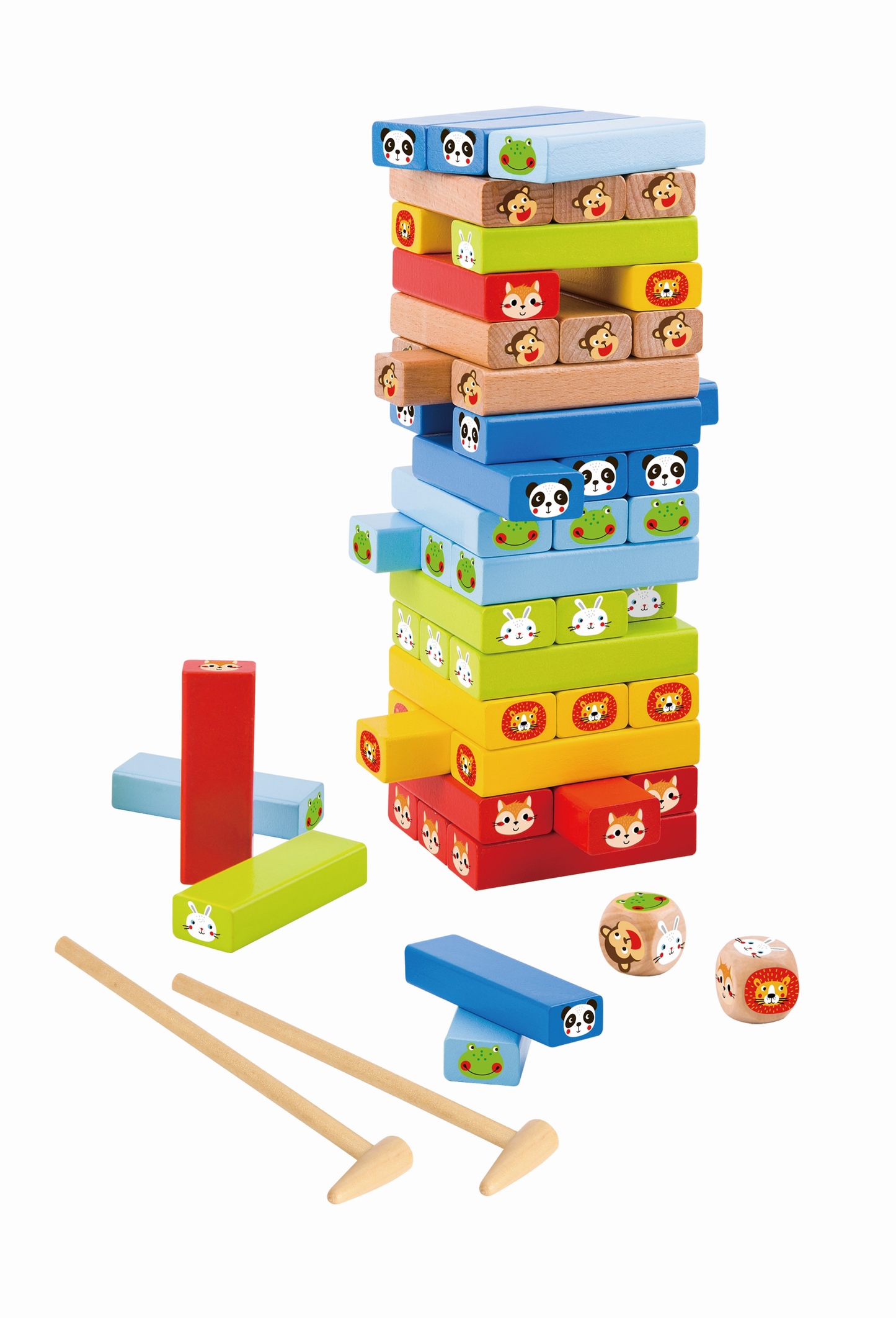 Torre de blocos dos animais - Tillie & Teo