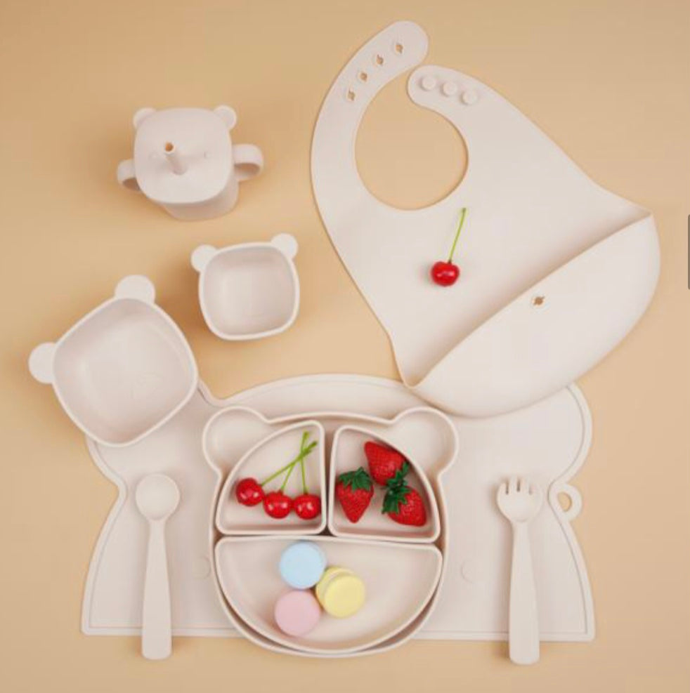 Conjunto Refeição Para Bebé - URSO MARFIM
