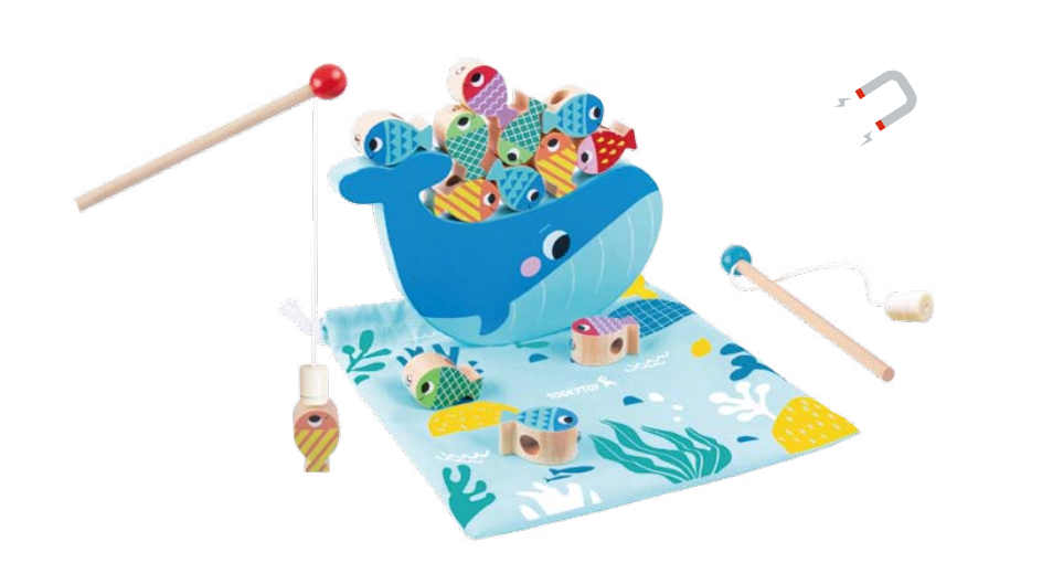 Jogo de pesca multifuncional - Tillie & Teo