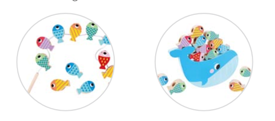 Jogo de pesca multifuncional - Tillie & Teo